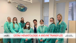 Studenti VOŠZ navštívili Ústav hematologie a krevní transfuze v Praze