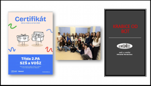 2.PA se zapojila do projektu Krabice od bot